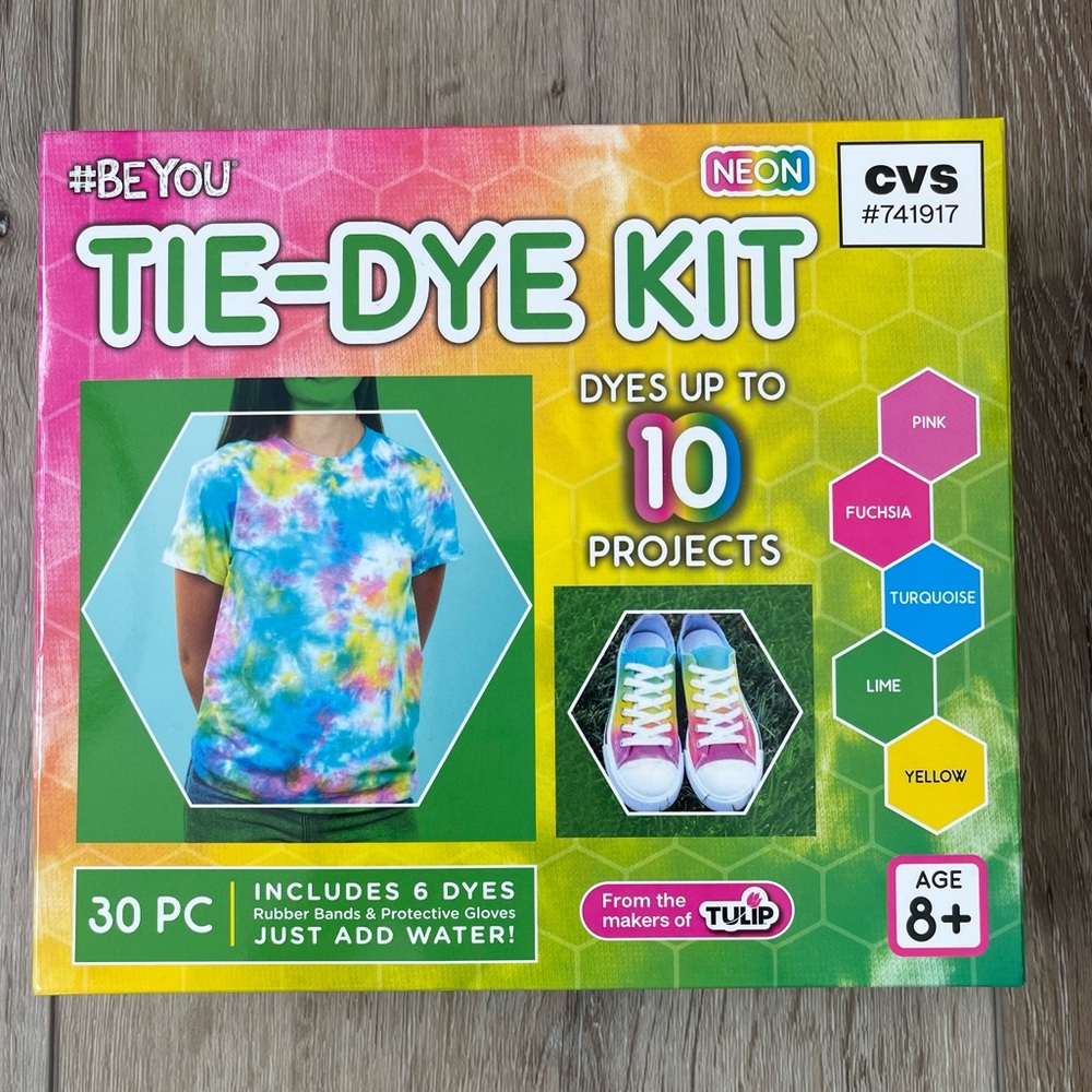 NWT Tie Dye Kit for Ages 8+ #beyou Kids & Adults